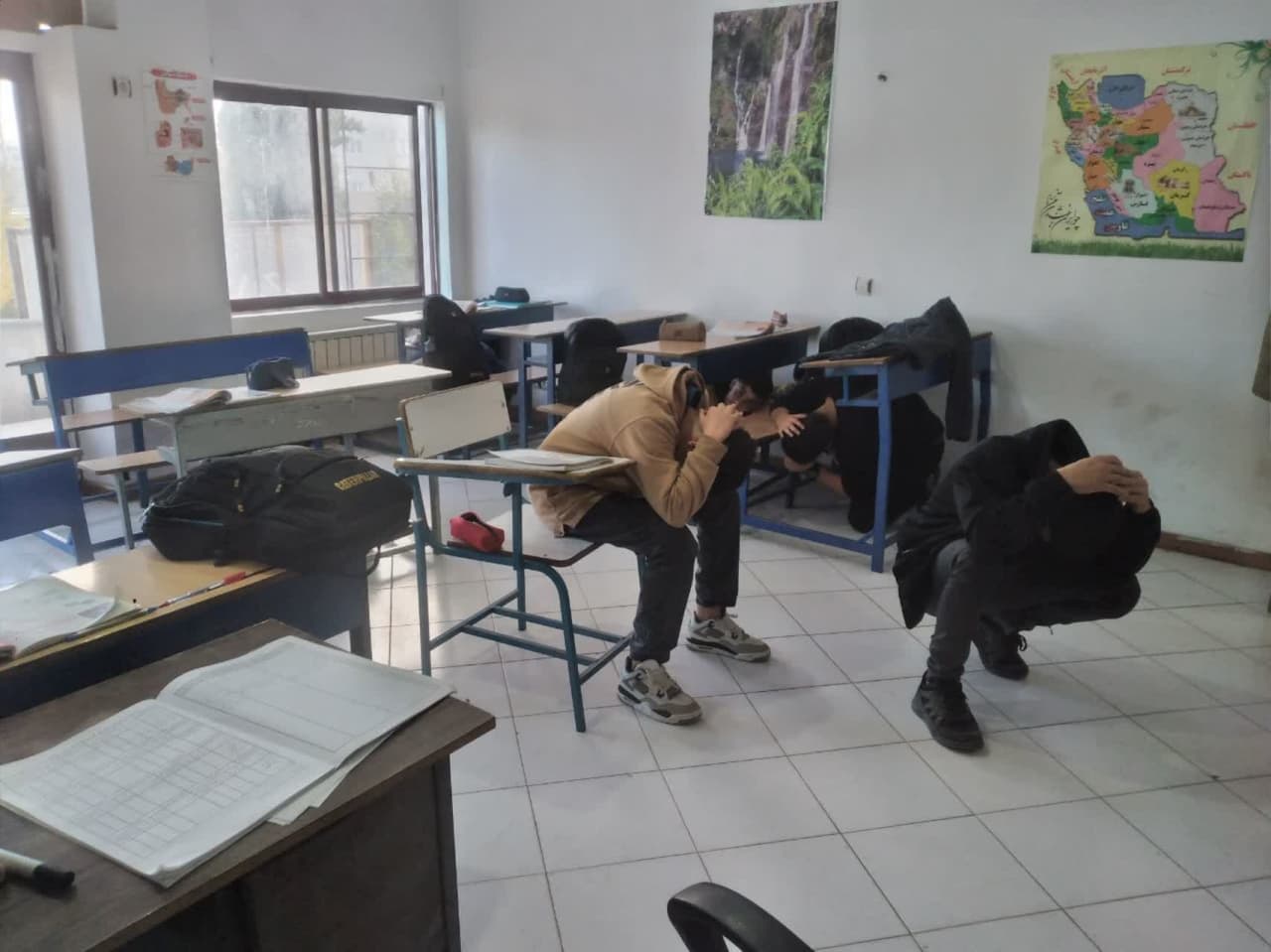 مانور زلزله